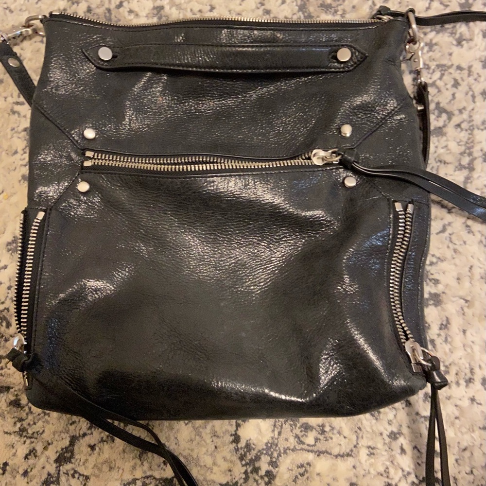 Botkier Logan Leather Shoulder Hobo Bag
